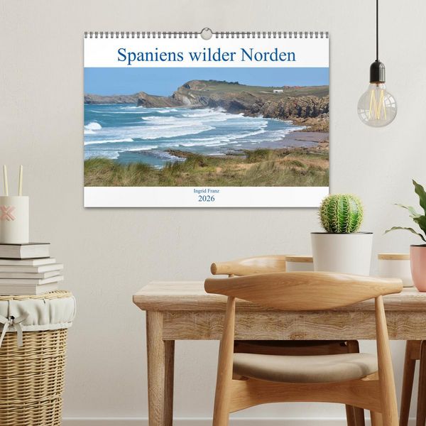 Produktbild: Spaniens wilder Norden (Wandkalender 2026 DIN A3 quer), CALVENDO Monatskalender
