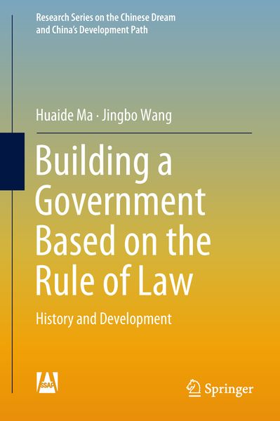 Produktbild: Building a Government Based on the Rule of Law