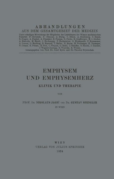 Produktbild: Emphysem und Emphysemherz