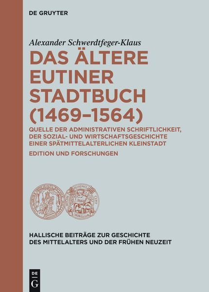 Produktbild: Das &auml;ltere Eutiner Stadtbuch (1469-1564)