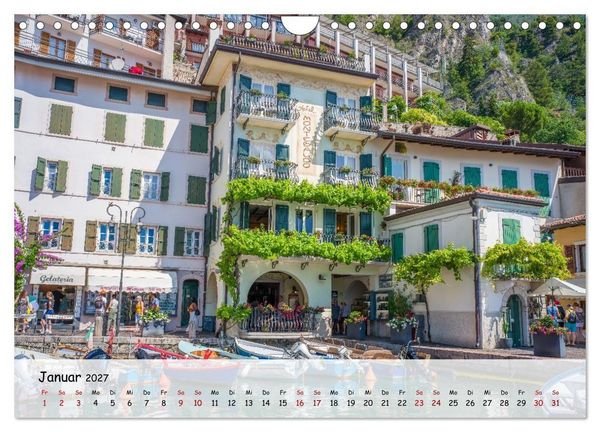Produktbild: Limone sul Garda - Traumhaftes St&auml;dtchen am Gardasee (Wandkalender 2027 DIN A4 quer), CALVENDO Monatskalender