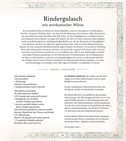 Produktbild: The Witcher: Das offizielle Kochbuch