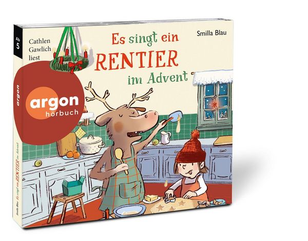 Produktbild: Es d&uuml;st ein Rentier durch den Schnee
