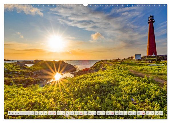 Produktbild: Vom Nordkap zum S&uuml;dkap (hochwertiger Premium Wandkalender 2026 DIN A2 quer), Kunstdruck in Hochglanz