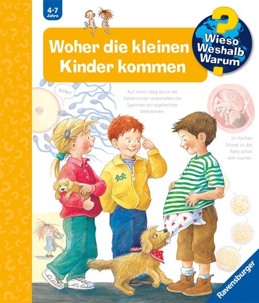 Wieso? Weshalb? Warum? Band 13 - Woher die kleinen Kinder kommen, Gebundene Ausgabe von Doris Rübel, Ravensburger Verlag GmbH, 2710001057993