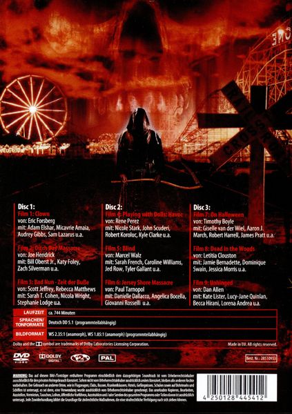 Slasher Unleashed - Schrei so viel du willst [3 DVDs]