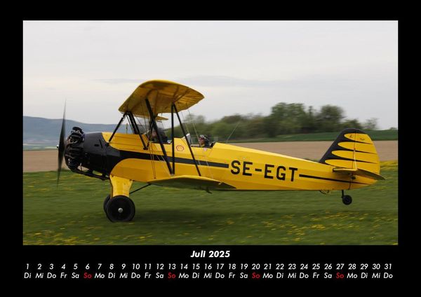 Produktbild: Flugzeuge 2025 Fotokalender DIN A3