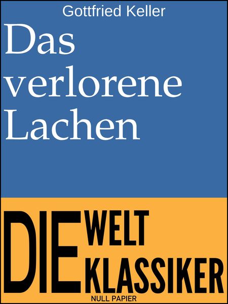 Produktbild: Das verlorene Lachen