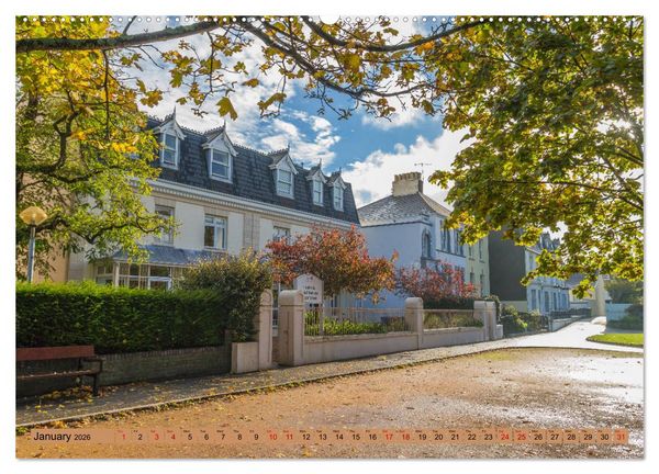 Produktbild: JERSEY THE CHANNEL ISLAND (High Quality Premium Wall Calendar 2026 DIN A2 landscape),CALVENDO 12 Month Wall Calendar