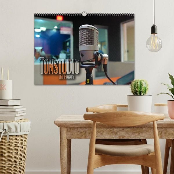 Produktbild: Tonstudio im Fokus (Wandkalender 2026 DIN A3 quer), CALVENDO Monatskalender