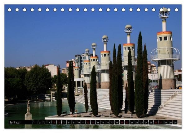 Produktbild: Barcelona - Stadt des Modernisme (Tischkalender 2027 DIN A5 quer), CALVENDO Monatskalender