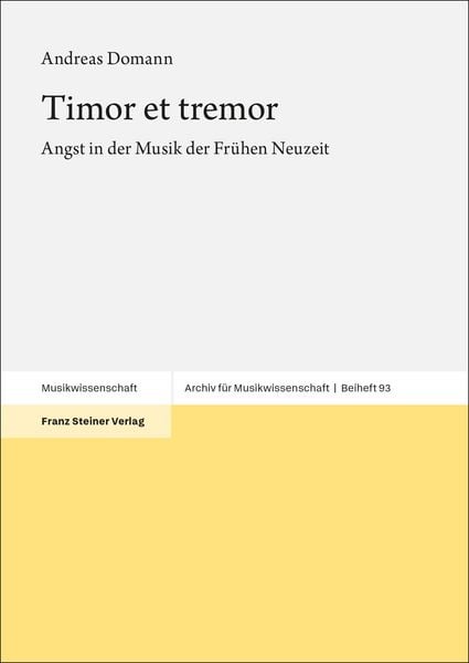 Produktbild: Timor et tremor