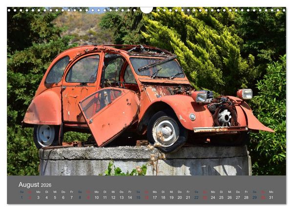 Produktbild: Alte Autos aus Europa (Wandkalender 2026 DIN A3 quer), CALVENDO Monatskalender