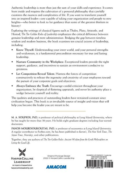 Produktbild: The Ten Golden Rules of Leadership