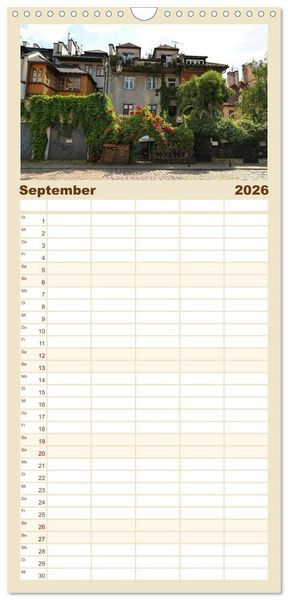 Produktbild: Familienplaner 2026 - Besucht doch mal Krakau mit 5 Spalten (Wandkalender, 21 x 45 cm) CALVENDO