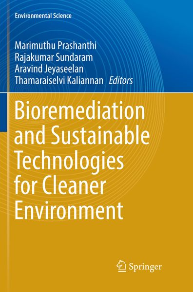 Produktbild: Bioremediation and Sustainable Technologies for Cleaner Environment