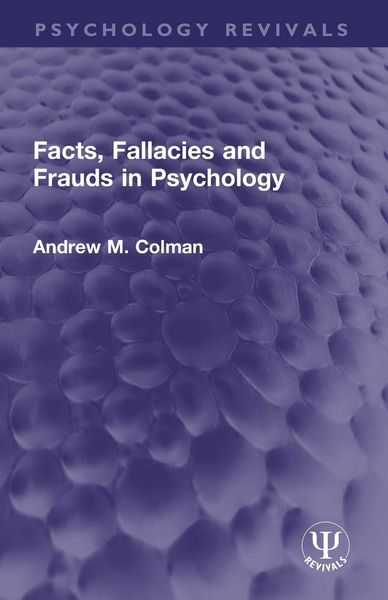Produktbild: Facts, Fallacies and Frauds in Psychology