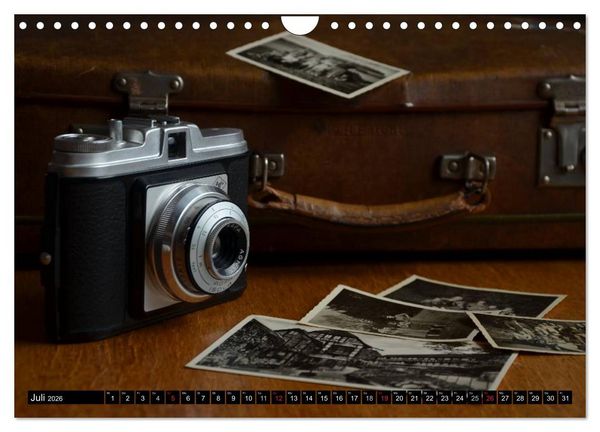 Produktbild: Historische Fotoapparate (Wandkalender 2026 DIN A4 quer), CALVENDO Monatskalender