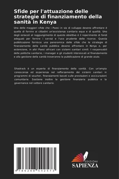 Produktbild: Sfide per l'attuazione delle strategie di finanziamento della sanit&agrave; in Kenya