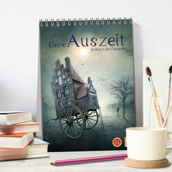 Produktbild: Kleine Auszeit im Reich der Fantasie (Tischkalender 2026 DIN A5 hoch), CALVENDO Monatskalender