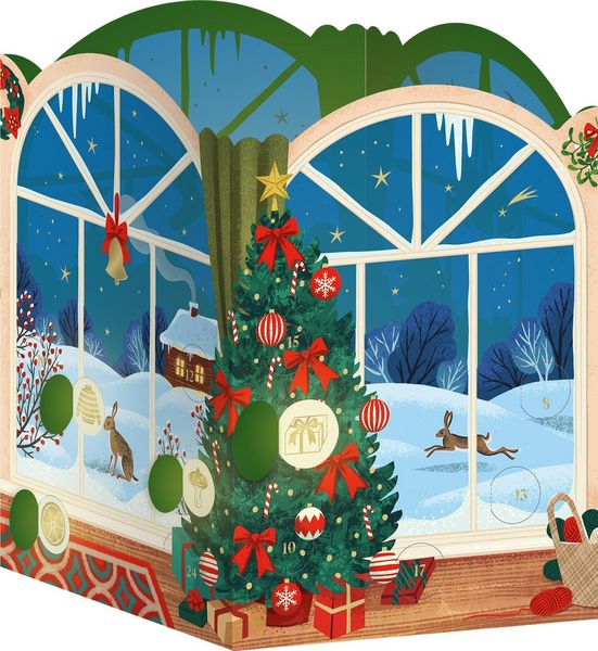 Produktbild: Windlicht-Adventskalender Lichterglanz