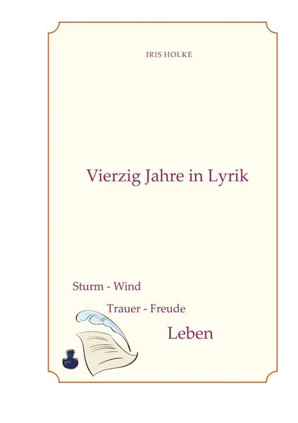 Produktbild: Vierzig Jahre in Lyrik