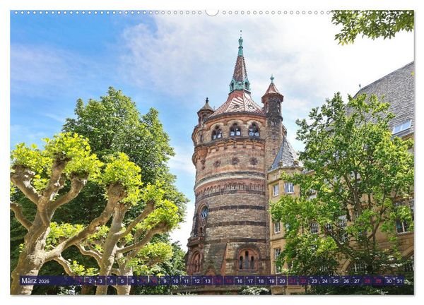 Produktbild: Worms - historisch und sagenhaft (hochwertiger Premium Wandkalender 2026 DIN A2 quer), Kunstdruck in Hochglanz