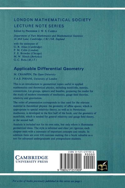 Produktbild: Applicable Differential Geometry