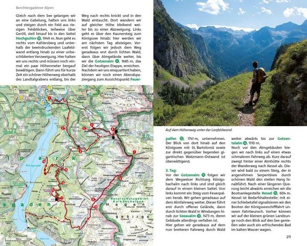 Produktbild: ROTHER Wanderbuch H&uuml;ttentouren Bayerische Alpen mit angrenzendem Tirol. 30 Touren f&uuml;r 2-4 Tage
