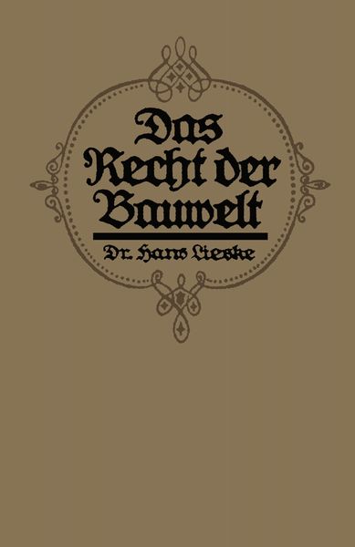 Produktbild: Das Recht der Bauwelt