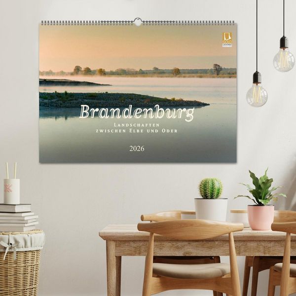 Produktbild: Brandenburg - Landschaften zwischen Elbe und Oder (Wandkalender 2026 DIN A2 quer), CALVENDO Monatskalender