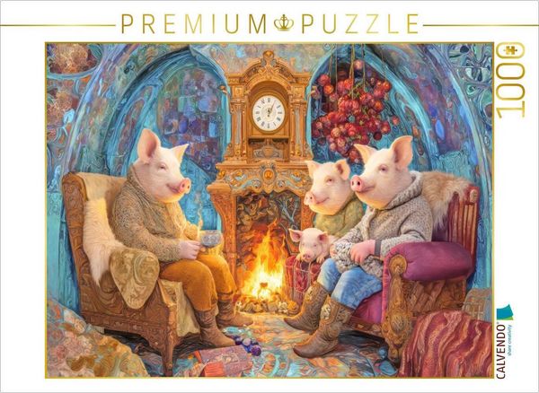 CALVENDO Puzzle Niedliche Tierwohnungen | 1000 Teile Lege-Größe 64 × 48 cm Foto-Puzzle für glückliche Stunden