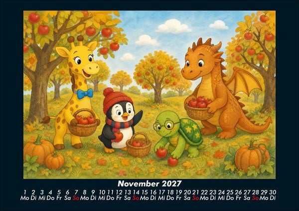 Produktbild: Nala, Pico & Taz in der Drachenwelt 2027 Fotokalender DIN A5