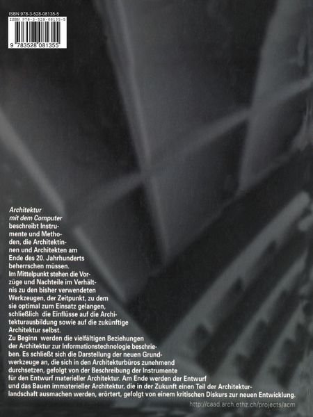 Produktbild: Architektur mit dem Computer
