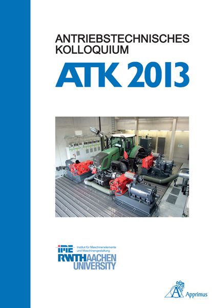 Produktbild: Antriebstechnisches Kolloquium ATK 2013