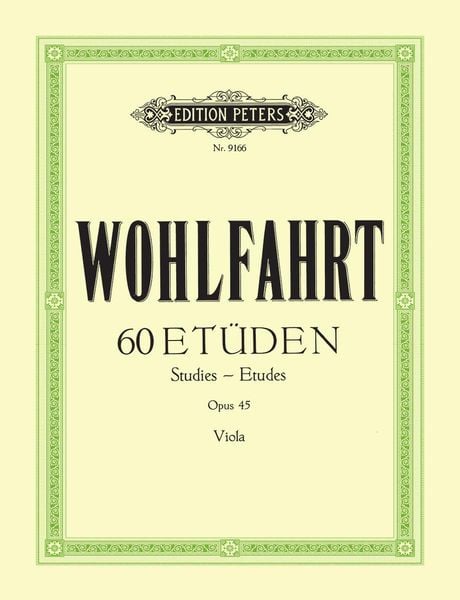 60 Etüden für Violine solo op. 45