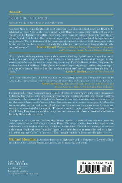 Produktbild: Creolizing Hegel