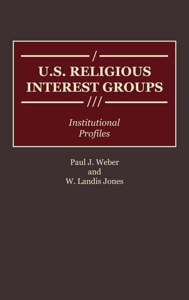 Produktbild: U.S. Religious Interest Groups