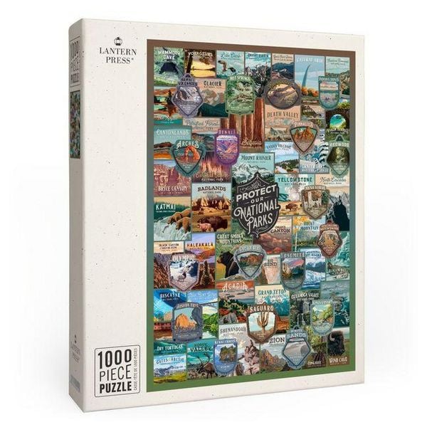 Protect Our National Parks Collection - Collage - 1000 Piece Puzzle