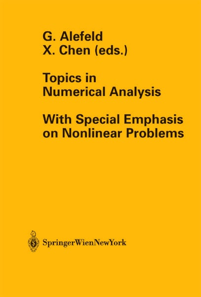 Produktbild: Topics in Numerical Analysis