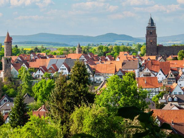 Produktbild: CALVENDO Puzzle Grebenstein vom Burgberg aus gesehen | 1000 Teile Lege-Gr&ouml;&szlig;e 64x48cm Foto-Puzzle f&uuml;r gl&uuml;ckliche Stunden