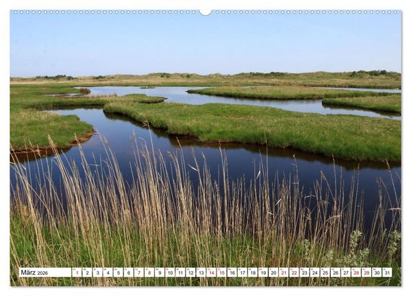 Produktbild: Insel Baltrum, Perle im Ostfriesischen Wattenmeer (hochwertiger Premium Wandkalender 2026 DIN A2 quer), Kunstdruck in Hochglanz