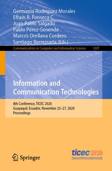 Produktbild: Information and Communication Technologies