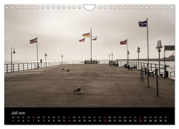 Produktbild: Helgoland - idyllische Nordseeinsel (Wandkalender 2026 DIN A4 quer), CALVENDO Monatskalender
