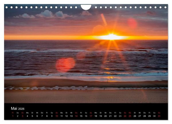 Produktbild: Sylt-Abende - Fotografien von Beate Zoellner (Wandkalender 2026 DIN A4 quer), CALVENDO Monatskalender
