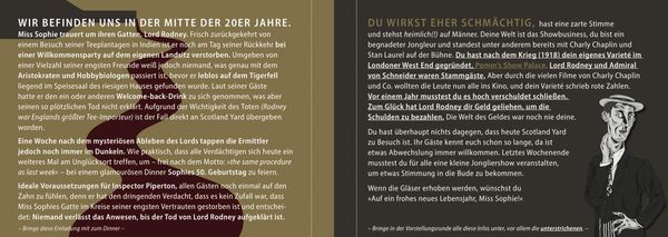 Krimi-Dinner-Buch: Dinner for One