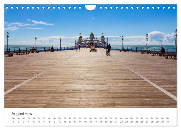 Produktbild: Eastbourne an Englands S&uuml;dk&uuml;ste (Wandkalender 2026 DIN A4 quer), CALVENDO Monatskalender