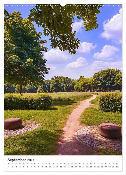 Produktbild: Eschborn - Impressionen (Wandkalender 2027 DIN A2 hoch), CALVENDO Monatskalender
