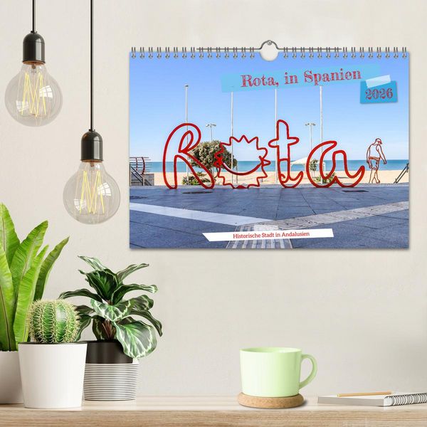 Produktbild: Rota, in Spanien (Wandkalender 2026 DIN A4 quer), CALVENDO Monatskalender