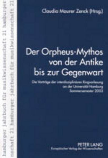 Produktbild: Der Orpheus-Mythos von der Antike bis zur Gegenwart
